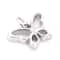 12 Pack: Sterling Silver Butterfly Icon Charm by Bead Landing™